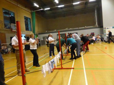 Washing line game